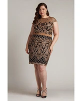 Tadashi Shoji Miranda Sequin Embroidered Dress