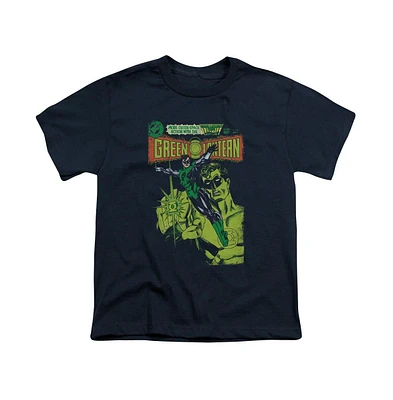 Green Lantern Boys Vintage Cover Short Sleeve Tee / T-Shirt