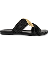 Nine West Women's Quara Slip-On Flat Casual Sandals