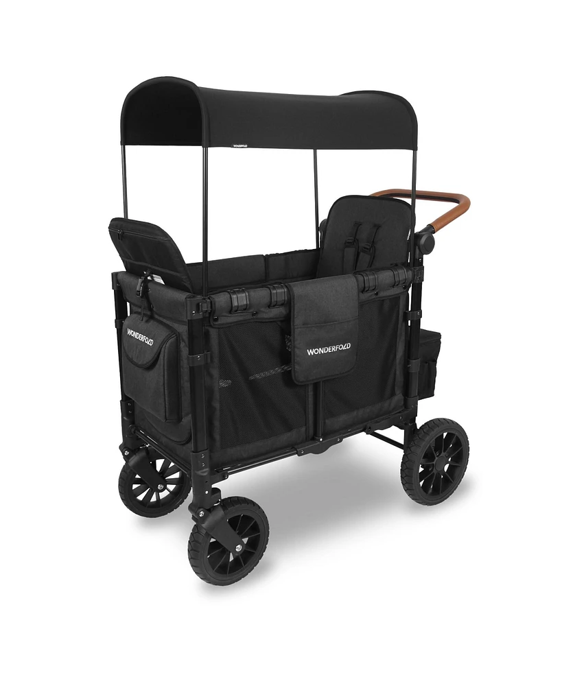 Wonderfold Wagon Infant W2 Luxe Double Stroller Wagon 2-Seater