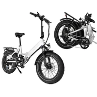 Gopowerbike GoCruiser V2 Folding Electric Bike 20 Mph Max Speed & 750W Motor