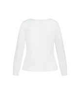 City Chic Plus Size Annie V Top