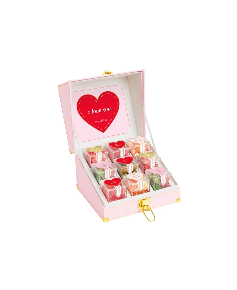 Sugarfina Valentine's Day 2025 Mini Trunk 9 Piece