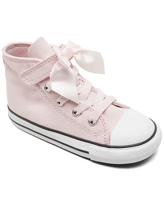 Converse Toddler Girls Chuck Taylor All Star Ruffles and Bows Easy-On Casual Sneakers from Finish Line