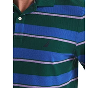 Nautica Men's Striped Classic-Fit Deck Polo Shirt