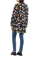 kate spade new york Women's A-Line Printed Trench Coat
