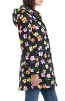 kate spade new york Women's A-Line Printed Trench Coat