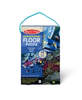 Melissa and Doug Outer Space Glow in the Dark Floor Puzzle