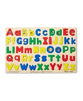 Melissa and Doug Upper and Lowercase Alphabet Letter Wooden Puzzle