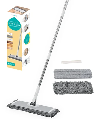 True & Tidy Sweep-180 Heavy Duty Wet and Dry Sweeper Mop