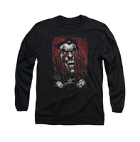 Batman Men's Blood Hands Long Sleeve Adult Tee / T-Shirt