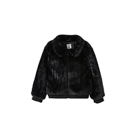 Cotton On Girls Little/Big Nicole Faux Fur Jacket