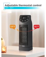 Black & Decker Oscillating Desktop Heater with Remote