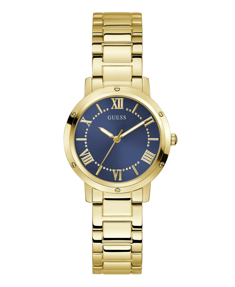 Guess Women's Analog Gold Tone Watch, 34mm