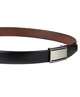 Alfani Men's 2-In-1 Reversible AlfaTech Custom Fit Pressure Locking Plaque Buckle Belt