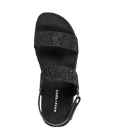 Easy Spirit Women's Haisley Open Toe Casual Flat Sandals