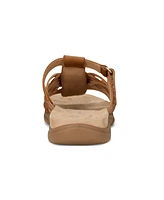 Easy Spirit Women's Mindi Woven Flat Slide Sandals