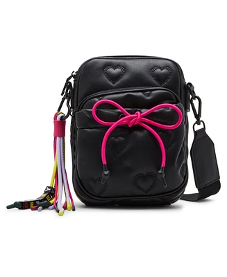 Betsey Johnson Bungee Jump Reporter Crossbody Bag