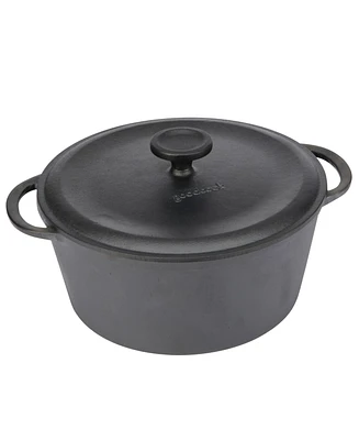 GoodCook Pre-Seasoned Cast Iron 5-Quart Dutch Oven