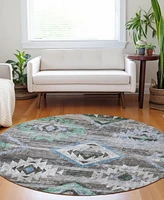 Addison Chantille ACN836 8' Round Area Rug