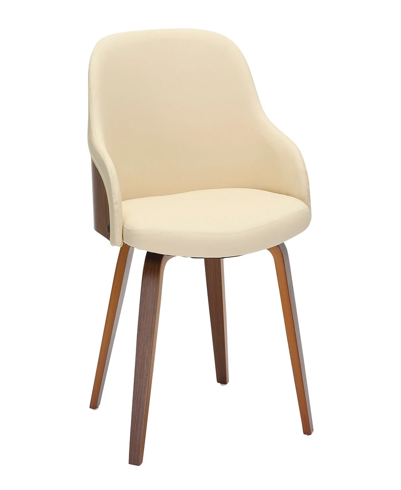 Lumisource 31" Wood Bacci Mid-Century Modern Dining Accent Chair
