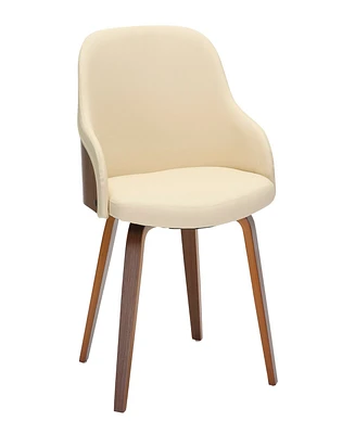 Lumisource 31" Wood Bacci Mid-Century Modern Dining Accent Chair