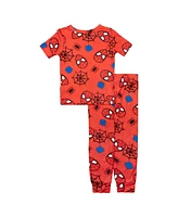 Spider-Man Toddler Boys Short Sleeve T-Shirt and Pant