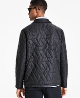 Alfani Men's Quilted Shirt Jacket, Exclusively at Macy's