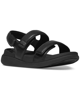 FitFlop Women's F-Mode Go Adjustable Flatform Backstrap Sandals