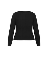 City Chic Plus Kaleigh Sweater