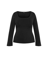 City Chic Plus Brooklyn Sweater