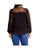 City Chic Plus Greta Top