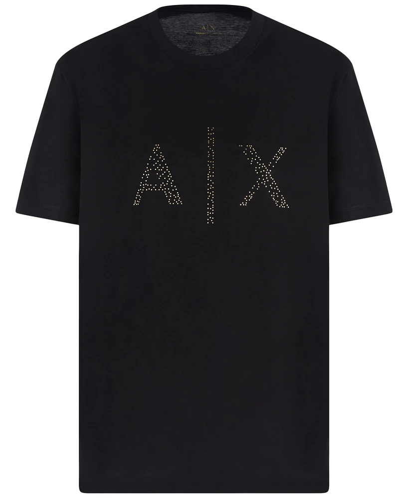 Armani Exchange Men's Stud Logo T-Shirt