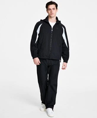 Hugo By Hugo Boss Mens Benno Colorblocked Hooded Track Jacket Gregor Relaxed Fit Track Pants