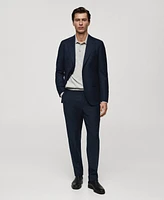 Mango Men's Slim-Fit Virgin Wool Suit Blazer