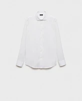 Mango Men's Slim-Fit Cotton Shirt