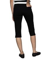 Sanctuary Women's Clipper Ponte Capri Pants