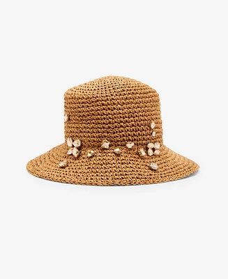 Steve Madden Rhinestone Bucket Hat