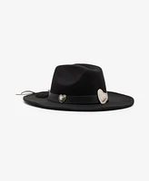 Steve Madden Heart Buckle Cowboy Hat