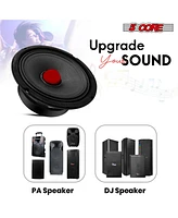 5 Core 6.5 Inch Midrange Door Speaker 360W Pmpo Subwoofer w Aluminum Bullet 8 Sub-Woofer