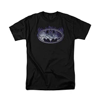 Batman Big & Tall Cracked Shield Short Sleeve Adult Tee / T-Shirt