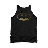 Batman Men's Halftone Bat Adult Tank Top