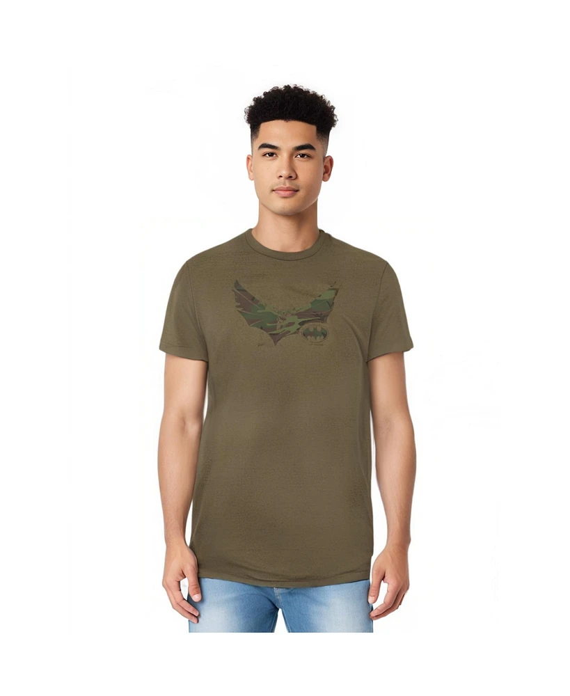 Batman Men's Camo Knight Short Sleeve Adult Tee / T-Shirt