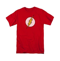 Flash Big & Tall Dc Dc Comics Logo Short Sleeve Adult Tee / T-Shirt