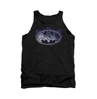 Batman Men's Cracked Shield Adult Tank Top