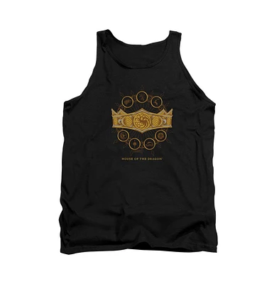 House Of The Dragon Men's Crown Adult Tank Top