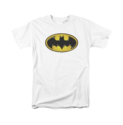 Batman Big & Tall Airbrush Bat Symbol Short Sleeve Adult Tee / T-Shirt