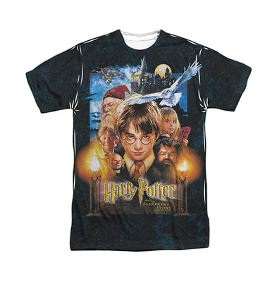 Harry Potter Men's The Beginning Short Sleeve Adult Poly Crew Tee / T-Shirt