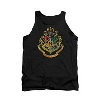 Harry Potter Men's Hogwarts Crest Adult Tank Top