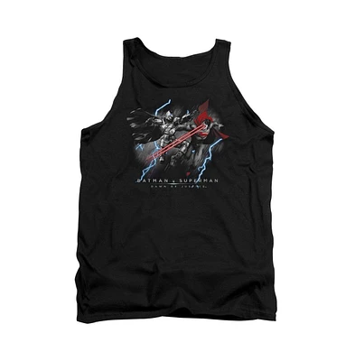 Batman V Superman Men's Lightning Heat Vision Adult Tank Top